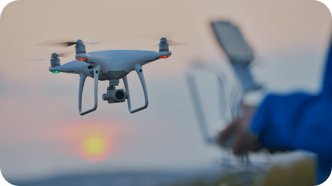 Drone & AGV operation plan provision services