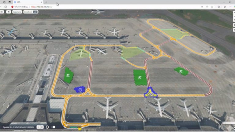“Development of ‘VIPS’ intra-airport information collection base using spatial ID” with the Ministry of Land, Infrastructure, Transport and Tourism’s program to promote SME innovation