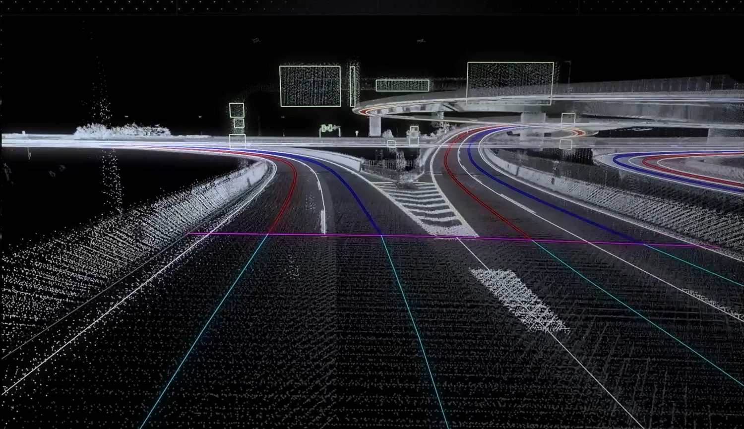 Providing HD maps for autonomous driving development environments such as simulators