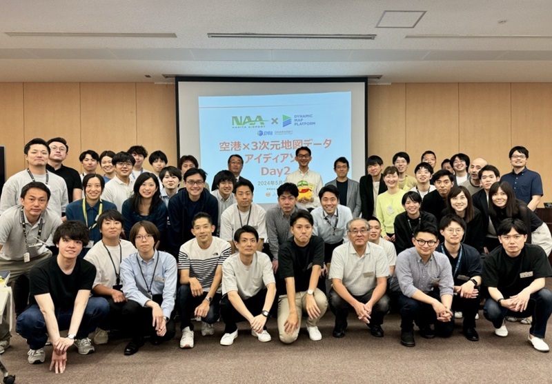 「空港×3次元地図データアイデアソン」参加者の皆様